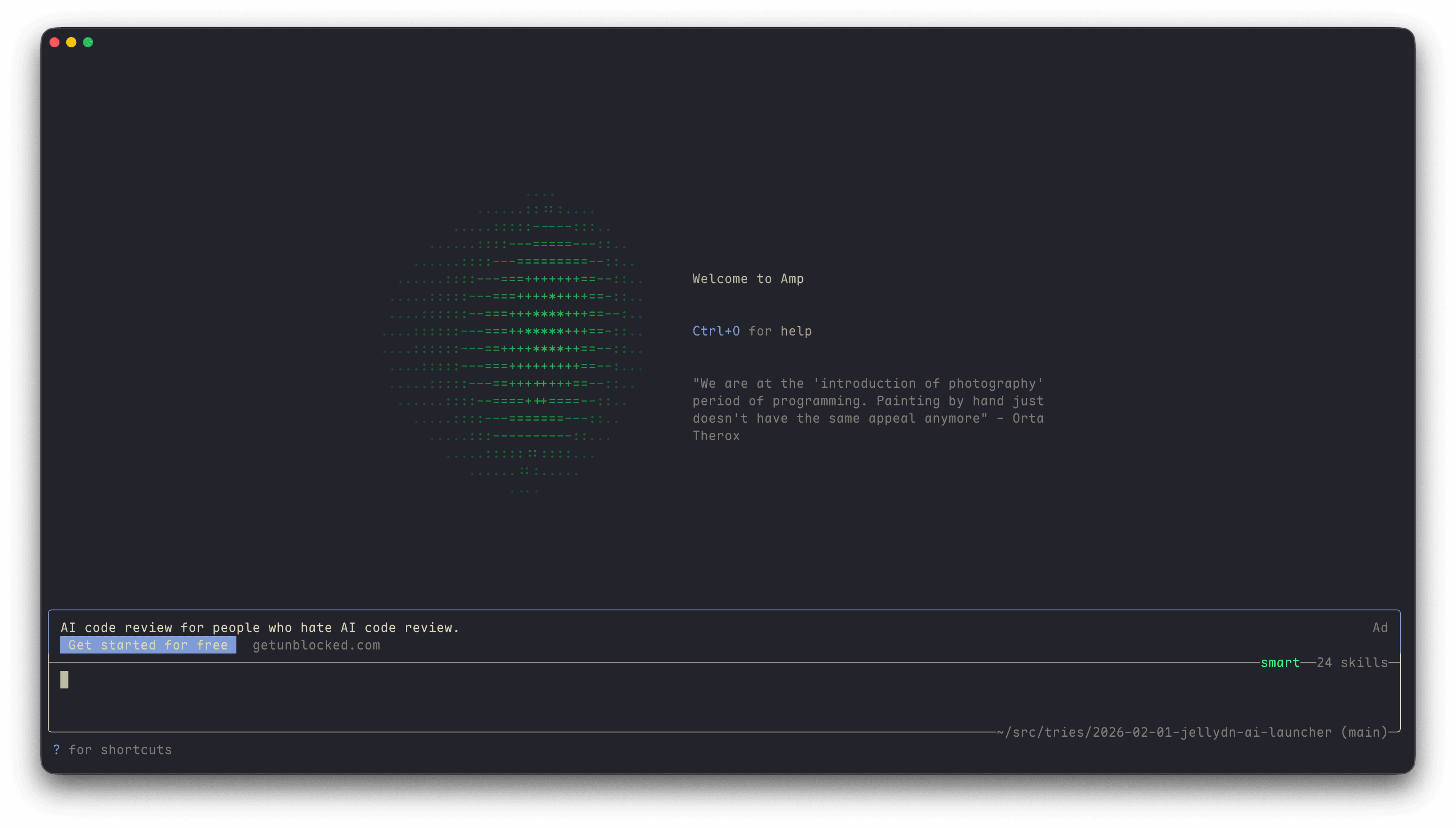 Power-Up #1: Amp β Opinionated AI That Fits Real Developer Workflows